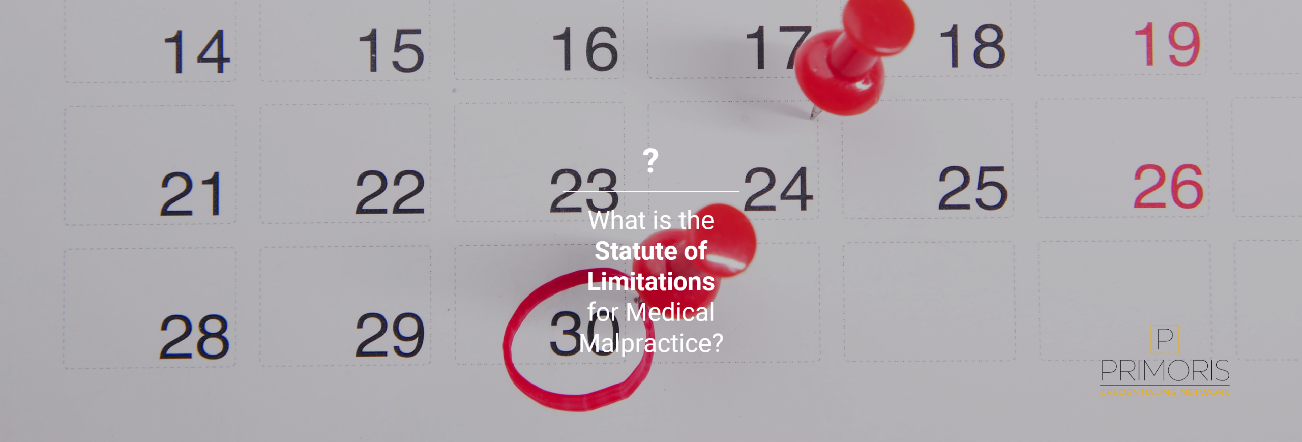 FifthAvenueAgency.com Statute of Limitations for Medical Malpractice